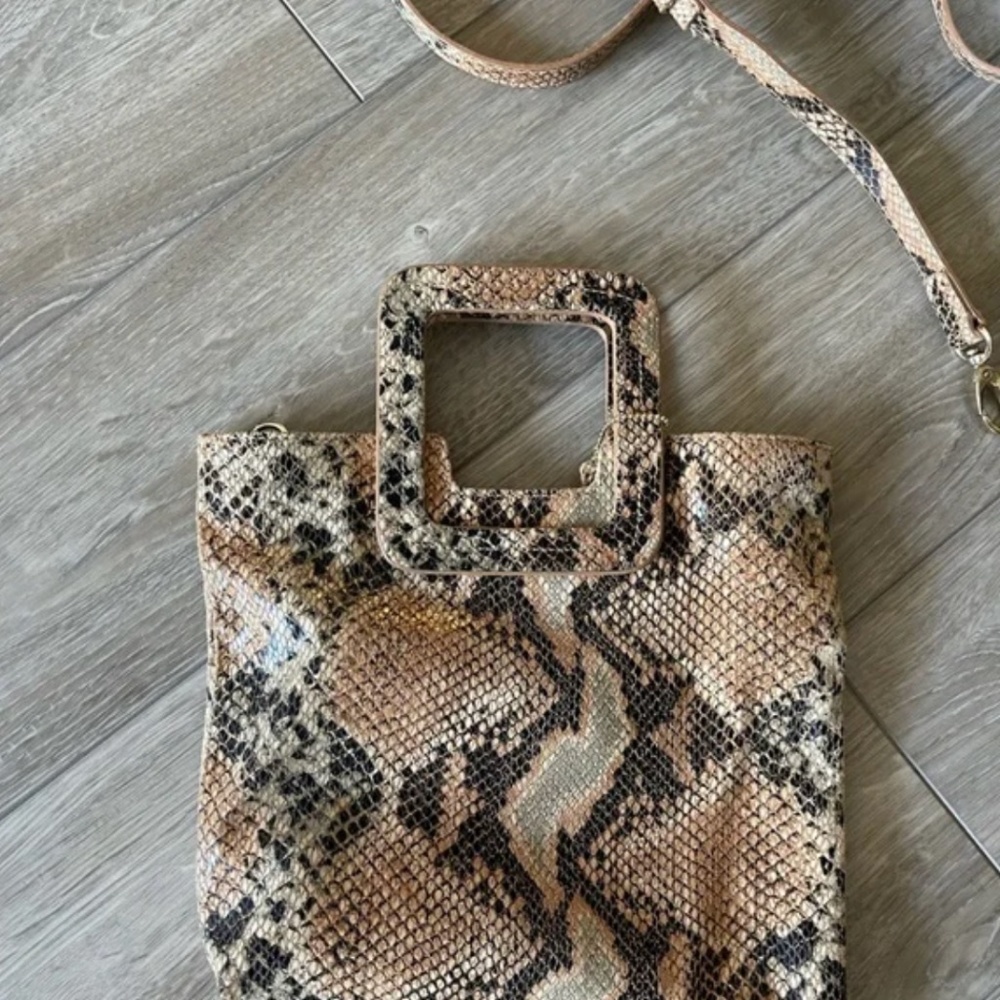 Snake skin purse